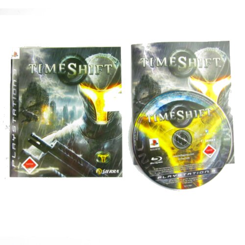 Playstation 3 Spiel Time Shift (USK 18) - Indiziert