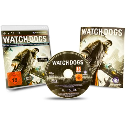 Playstation 3 Spiel Watch Dogs (USK 18)