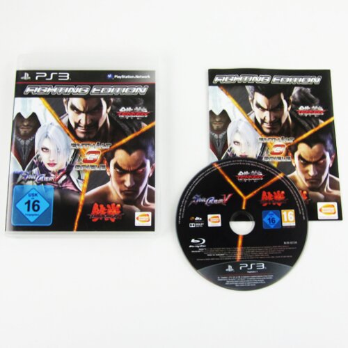 Playstation 3 Spiel Fighting Edition - Tekken Tag Tournament + Soul Calibur V + Tekken 6