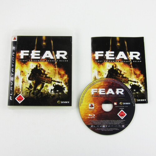 Playstation 3 Spiel F.E.A.R. / Fear - First Encounter Assault Recon (USK 18) - Indiziert