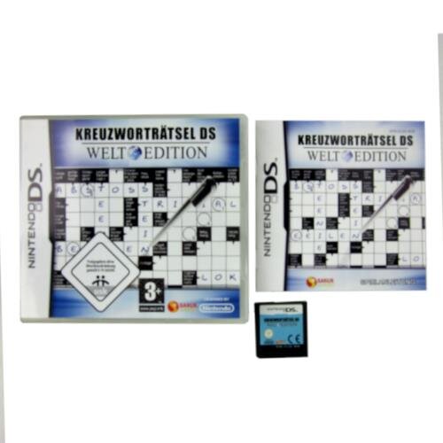 DS Spiel Kreuzworträtsel DS - Welt Edition
