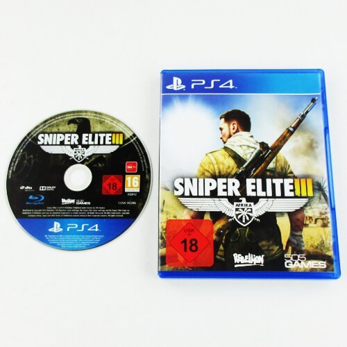 Playstation 4 Spiel Sniper Elite III / 3 - Afrika (USK 18)