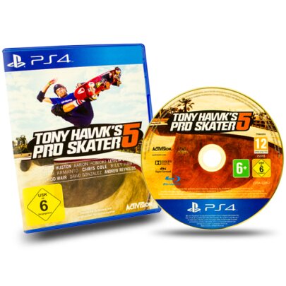 Playstation 4 Spiel Tony Hawk`s Pro Skater 5