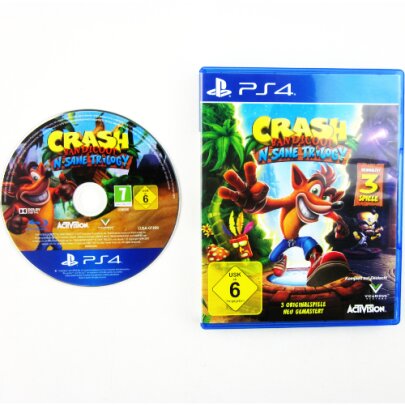 Playstation 4 Spiel Crash Bandicoot - N Sane Trilogy