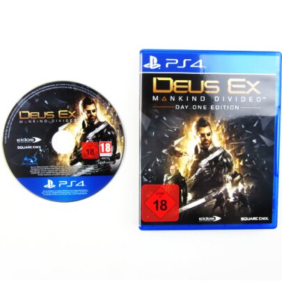 Playstation 4 Spiel Deus Ex - Mankind Divided (USK 18)