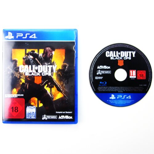 Playstation 4 Spiel Call of Duty - Black Ops 4 / IIII (USK 18)