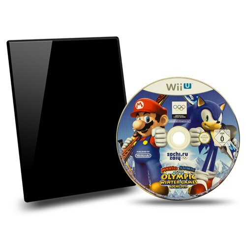 Nintendo Wii U Spiel Mario & Sonic bei Den Olympischen Winterspielen - Sotschi 2014 #B