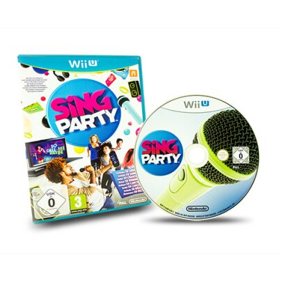 Nintendo Wii U Spiel Sing Party ohne Mikrofon