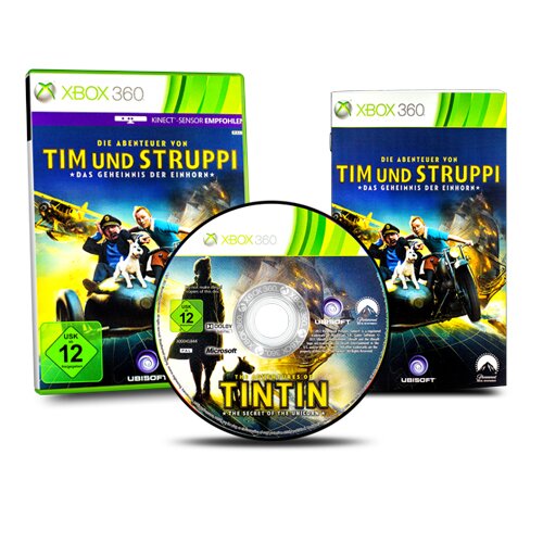 Xbox 360 Spiel Abenteuer von Tim und Struppi - Das Geheimnis der Einhorn