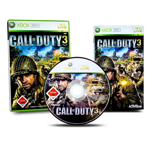 Xbox 360 Spiel Call of Duty 3 (USK 18)