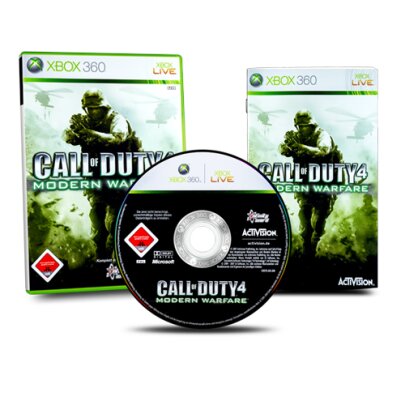 Xbox 360 Spiel Call of Duty 4 - Modern Warfare (USK 18)