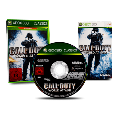 Xbox 360 Spiel Call of Duty - World At War (USK 18)