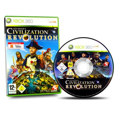 XBOX 360 Spiel CIVILIZATION REVOLUTION #A
