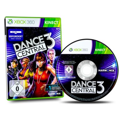 XBOX 360 Spiel DANCE CENTRAL 3 #A
