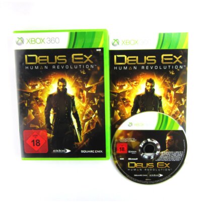 Xbox 360 Spiel Deus Ex - Human Revolution (USK 18)