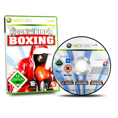 XBOX 360 Spiel DON KING BOXING #A