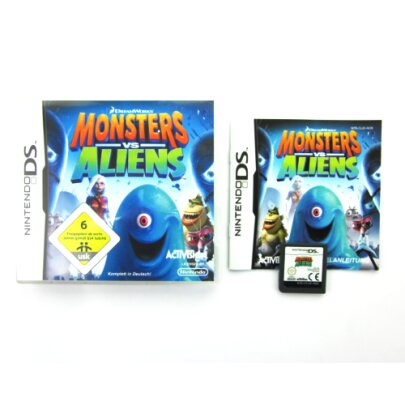 DS Spiel Monsters vs. Aliens