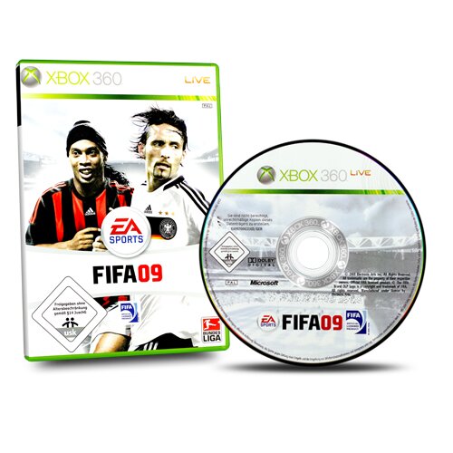 Xbox 360 Spiel Fifa 09 #A