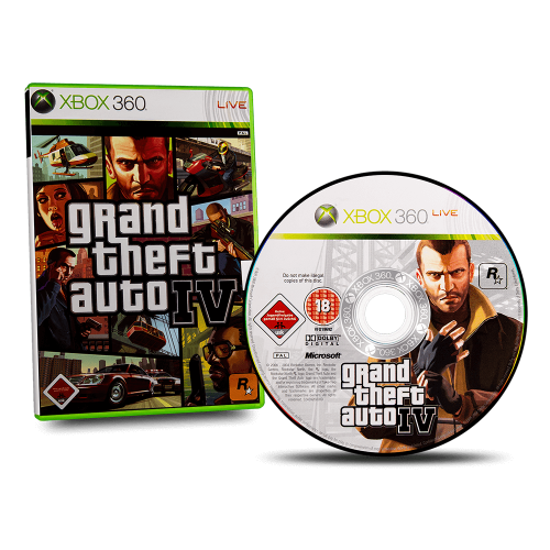Xbox 360 Spiel Grand Theft Auto IV (Usk 18) #A