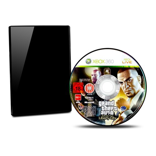 XBOX 360 Spiel GRAND THEFT AUTO IV - EPISODES FROM LIBERTY CITY (USK 18) #B