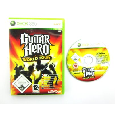 XBOX 360 Spiel GUITAR HERO - WORLD TOUR #A