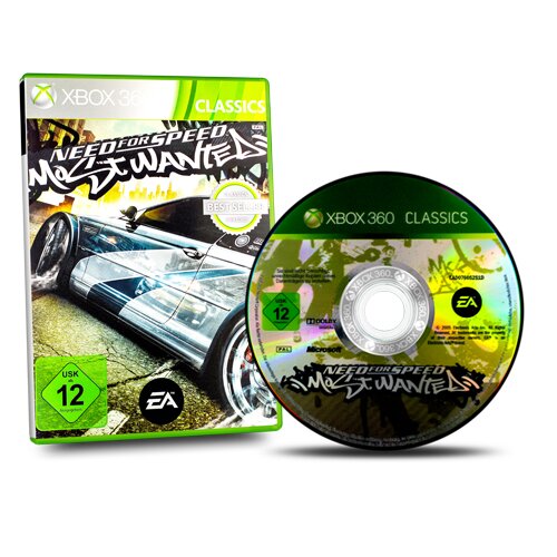 XBOX 360 Spiel NEED FOR SPEED MOST WANTED #A