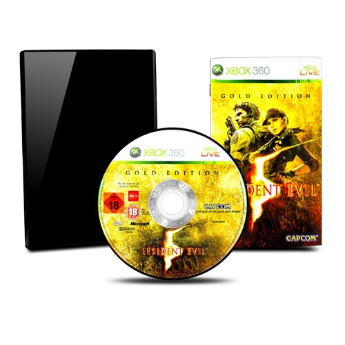 XBOX 360 Spiel RESIDENT EVIL 5 - GOLD EDITION (USK 18) #C