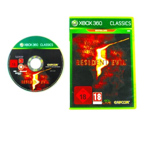 Xbox 360 Spiel Resident Evil 5 (Usk 18) #A