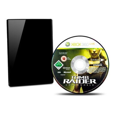 XBOX 360 Spiel TOMB RAIDER - UNDERWORLD #B