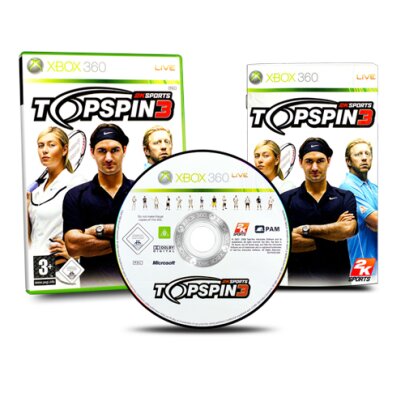 Xbox 360 Spiel Top Spin 3
