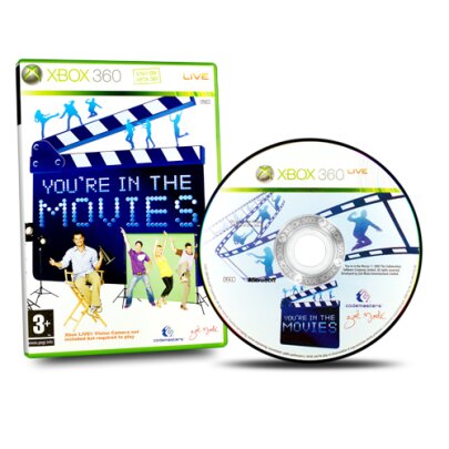 XBOX 360 Spiel YOU`RE IN THE MOVIES #A