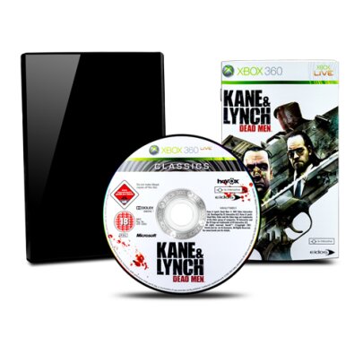XBOX 360 Spiel KANE & LYNCH - DEAD MEN (USK 18) #C