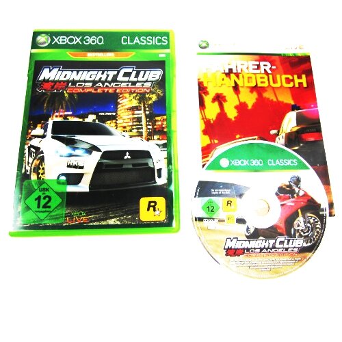Xbox 360 Spiel Midnight Club - Los Angeles - Complete Edition