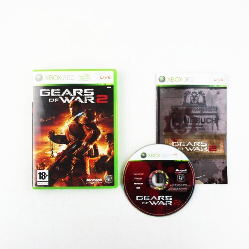 Xbox 360 Spiel Gears of War 2 (USK 18) Indiziert