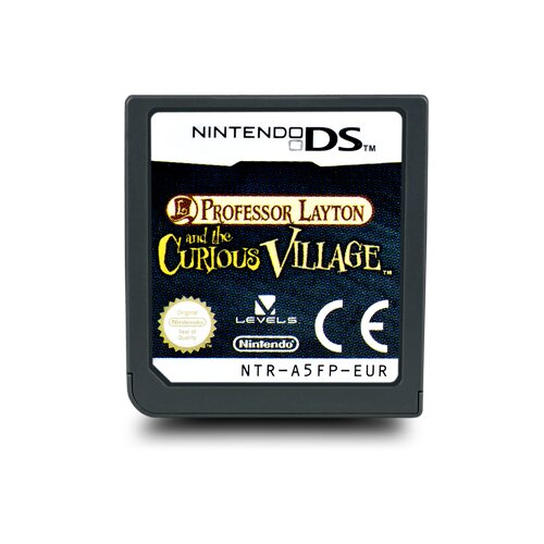DS Spiel Professor Layton - Das Geheimnisvolle Dorf / Curious Village #B