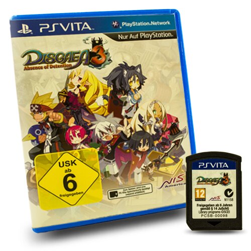 PS Vita Spiel Disgaea 3 - Absence of Detention