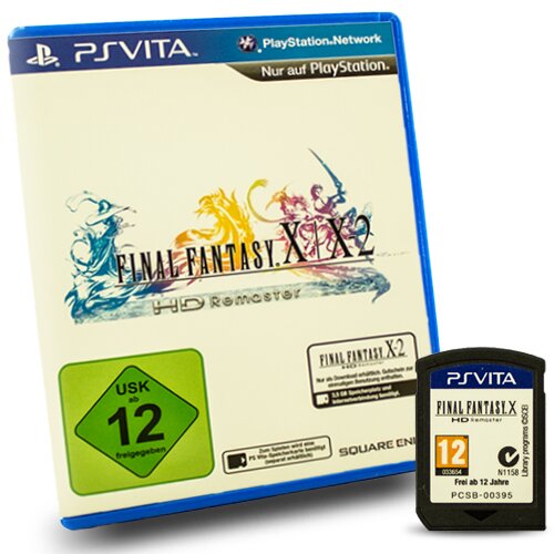 PS Vita Spiel Final Fantasy X Hd Remaster (Downloadcode für Final Fantasy X2 Nicht mit Enthalten!)