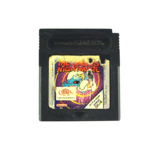Gameboy Color Spiel DIE SCHLÜMPFE IM ALPTRAUMLAND (B-Ware) #044B