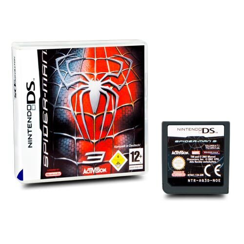 DS Spiel Spider - Man 3 Spiderman 3 #A