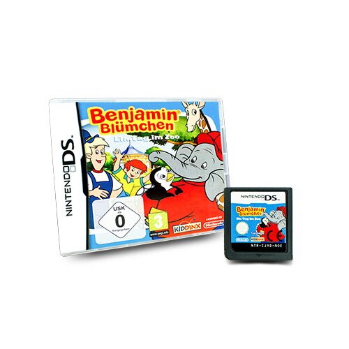 DS Spiel Benjamin Blümchen : Ein Tag Im Zoo #A