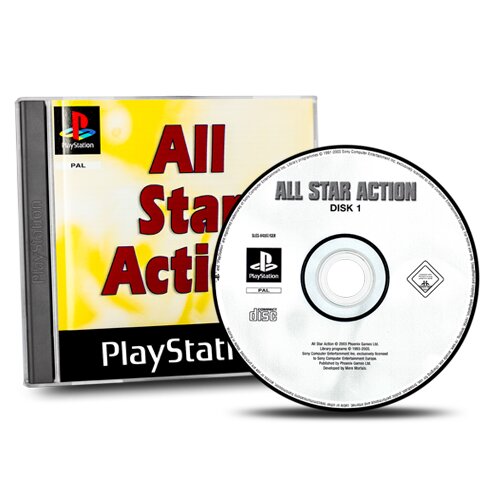 PS1 Spiel All Star Action #A