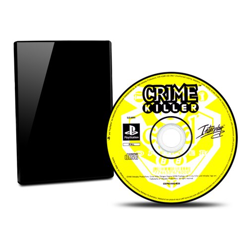 PS1 Spiel CRIME KILLER #B