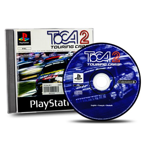 PS1 Spiel TOCA  2 - TOURING CARS #A
