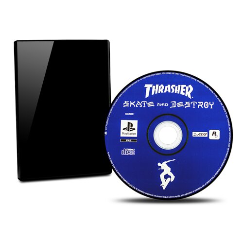 PS1 Spiel Thrasher - Skate And Destroy #B
