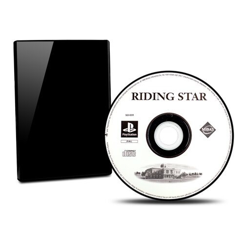 PS1 Spiel RIDING STAR #B