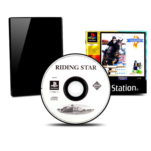 PS1 Spiel RIDING STAR #C