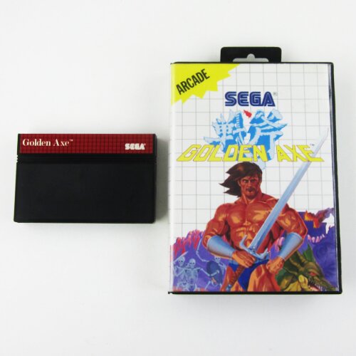 SEGA Master System Spiel GOLDEN AXE  #A