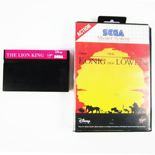 SEGA Master System Spiel THE LION KING / KÖNIG DER LÖWEN #A