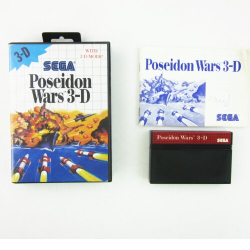 Sega Master System Spiel Poseidon Wars 3D