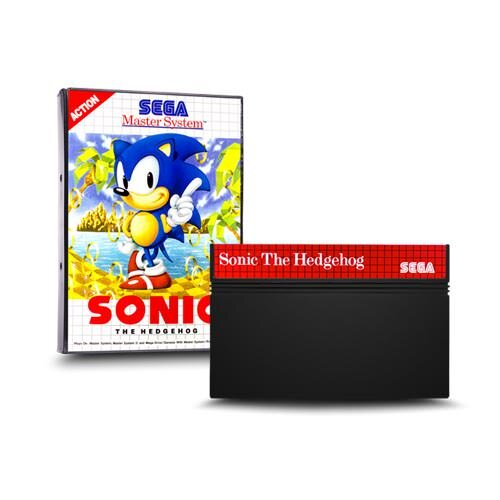 Sega Master System Spiel Sonic The Hedgehog  #A